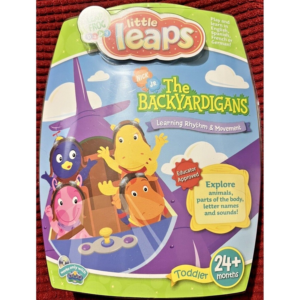 LeapFrog Baby Little Leaps The Backyardigans Leap Ahead Learning Concepts‎ Toy